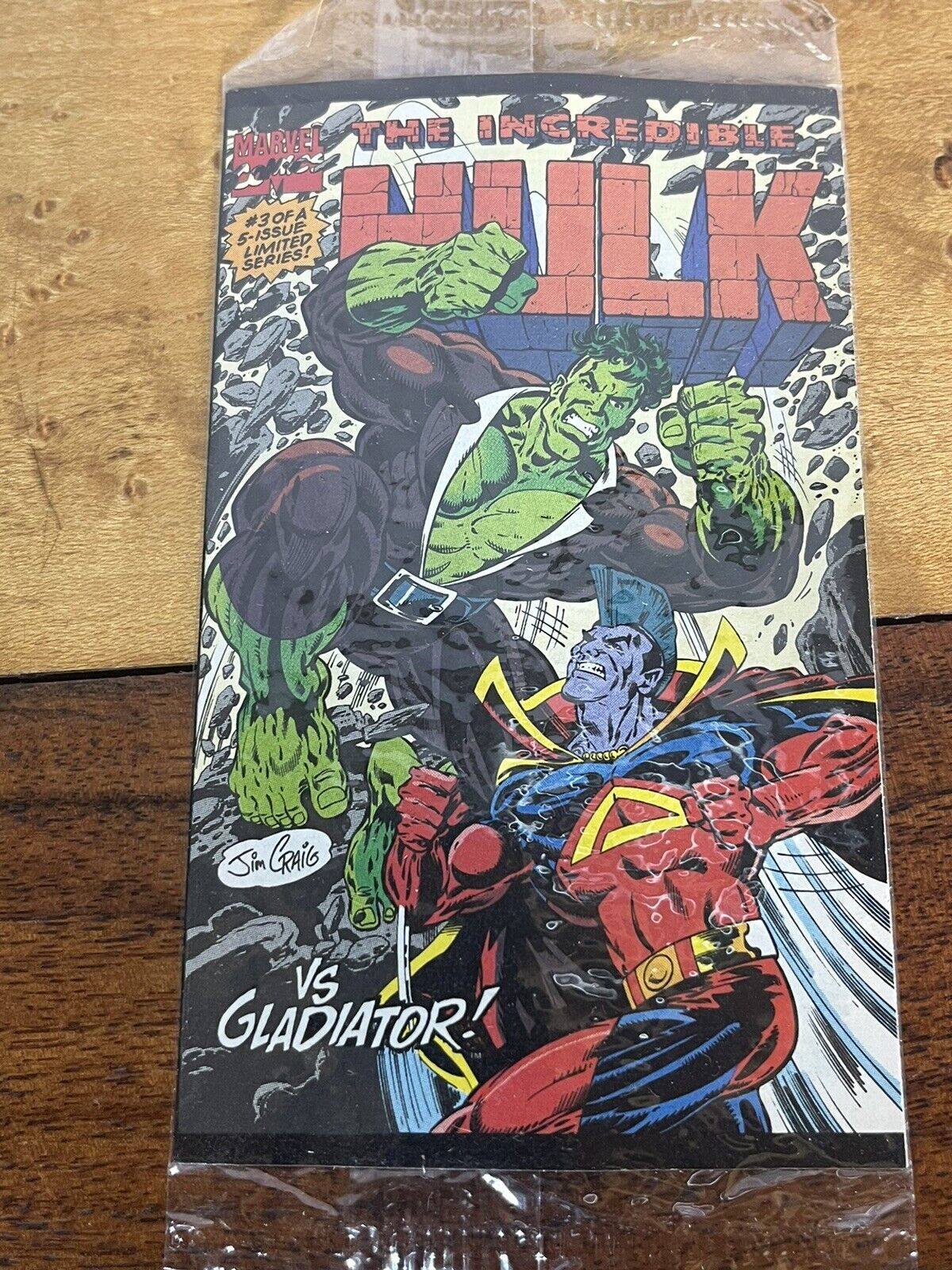 Marvel Comics Drakes 1994 Mini Comic The Incredible Hulk #3 Of 5 Limited Series 