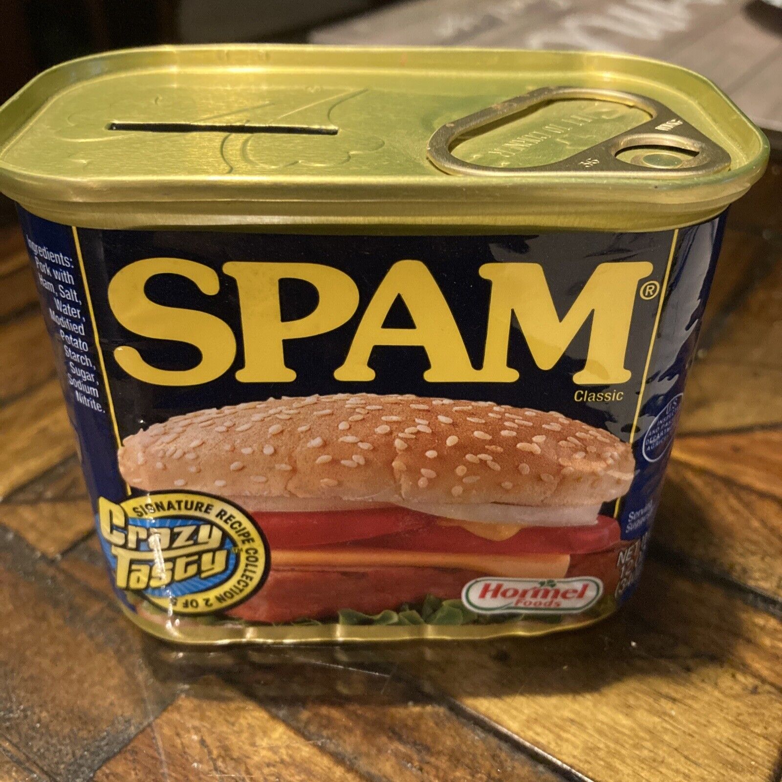 Spam Collectible Coin Savings Bank From Hormel Foods.