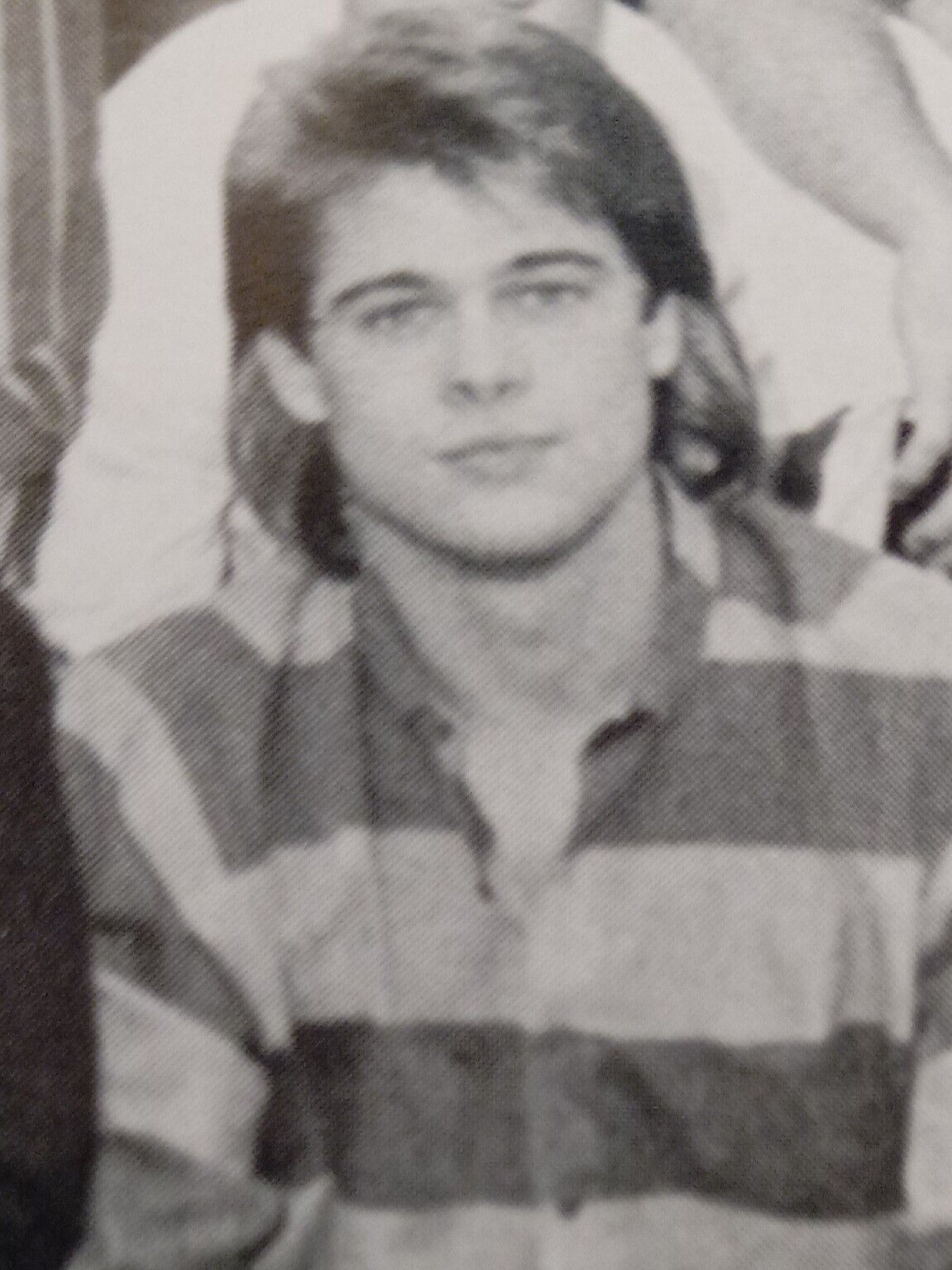 BRAD PITT College Yearbook 1986 University Of Missouri Savitar 