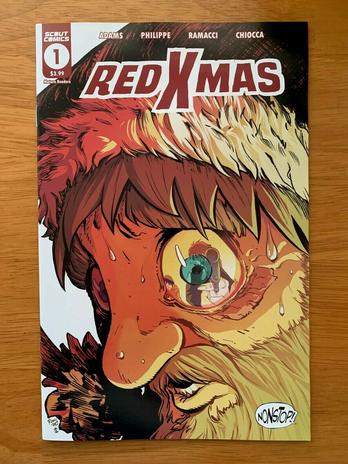 RED X-MAS #1 2020 Main Cover A 1st Print Scout Comics NM