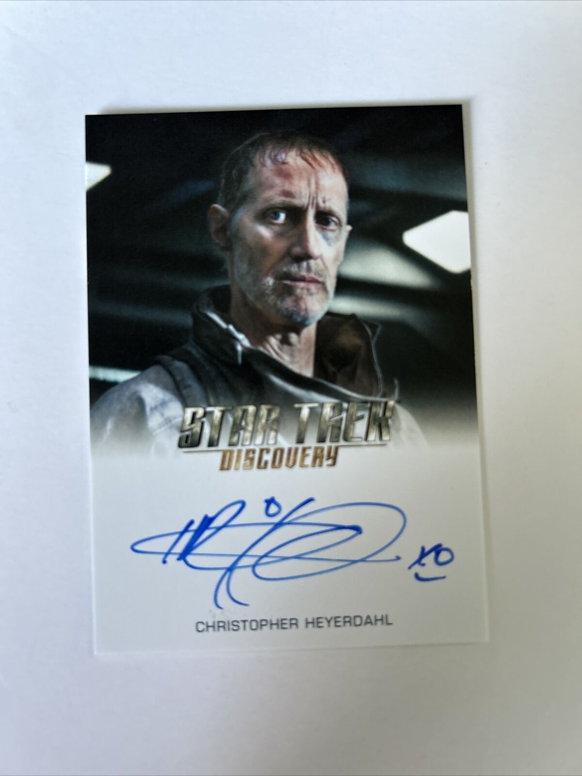 2021 Rittenhouse Star Trek Discovery Christopher Heyerdahl as Wen Autograph Card