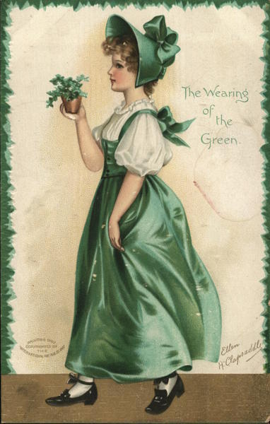St. Patrick The Wearing of the Green International Art Publishing Company
