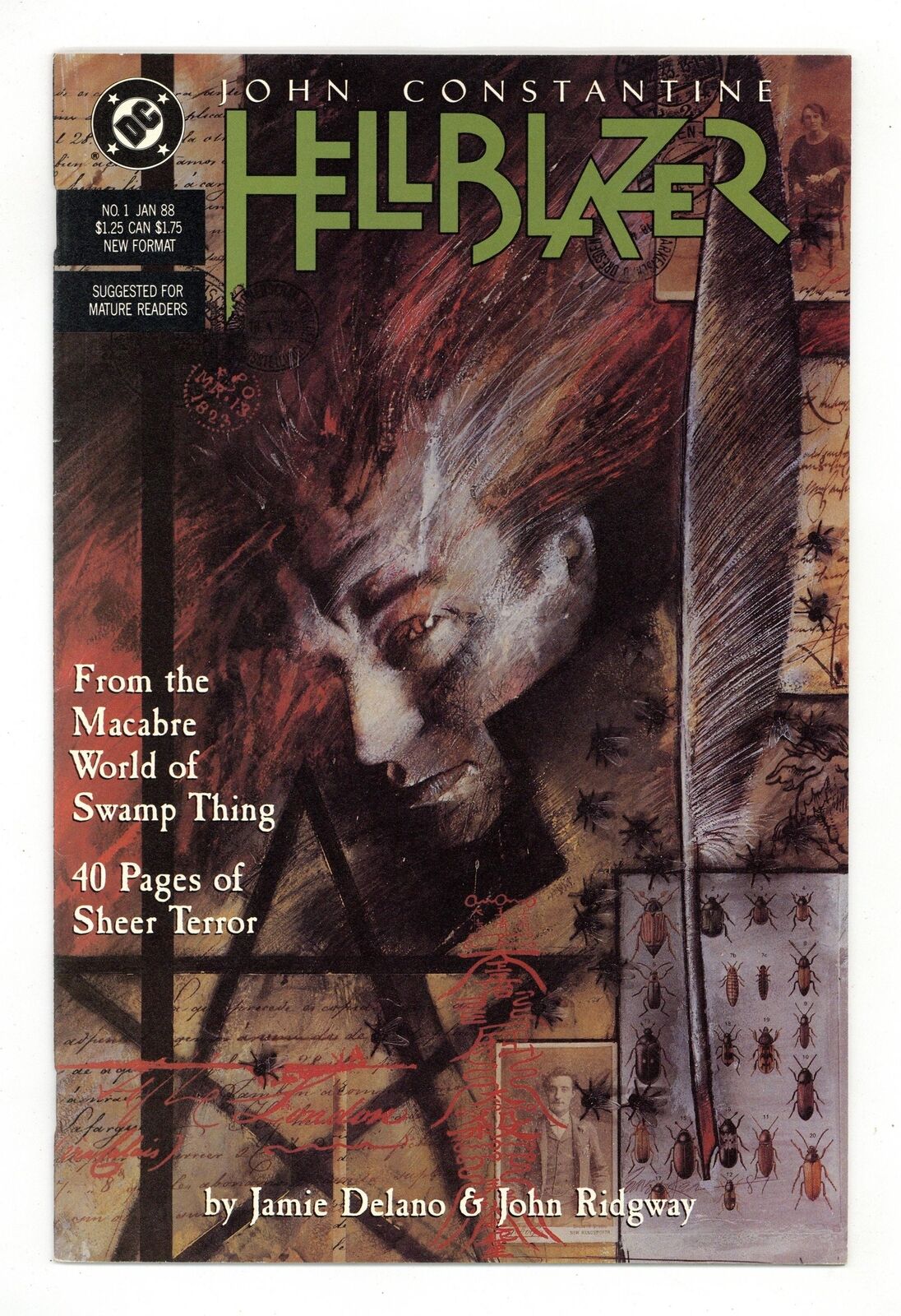 Hellblazer #1 VF- 7.5 1988