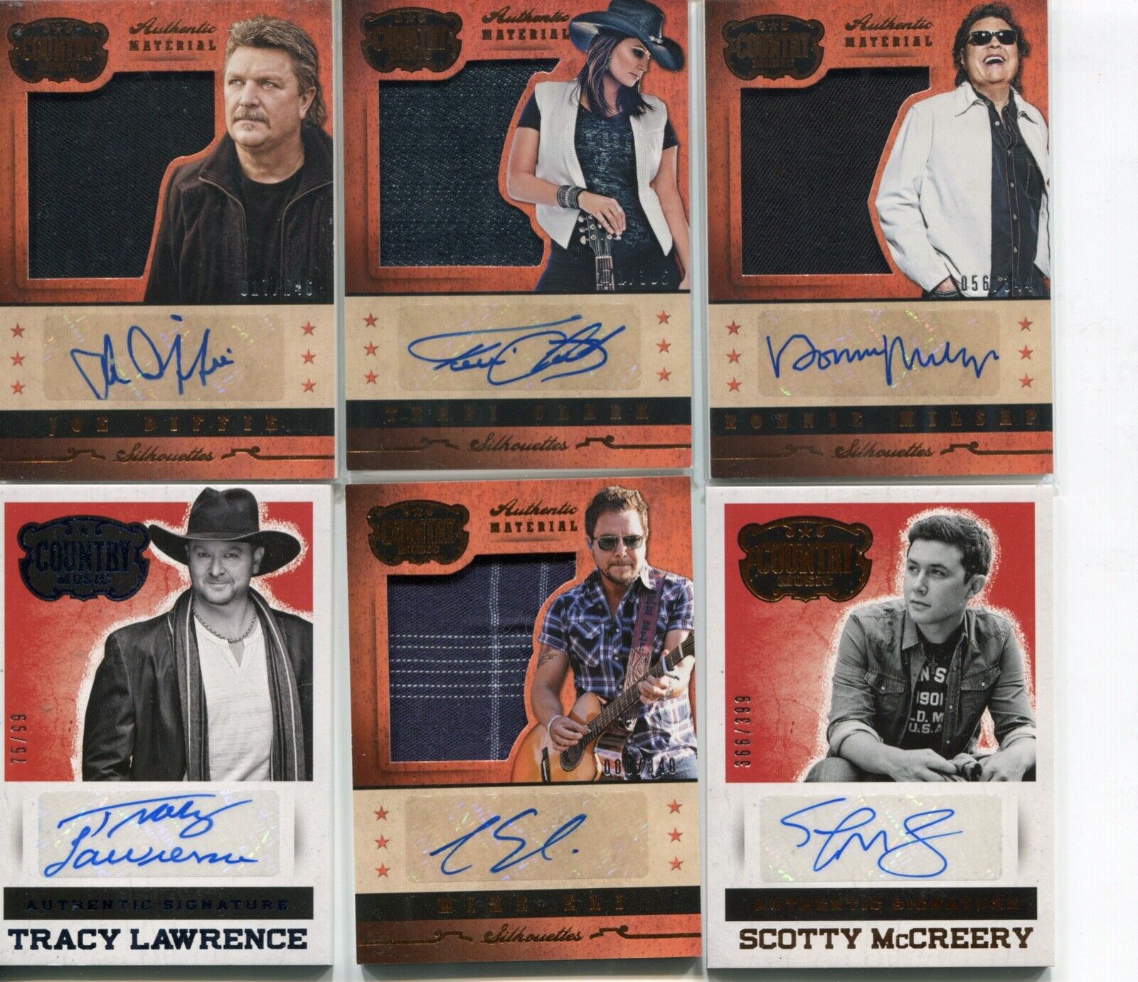2014 Panini Country Music Certified Autograph Card