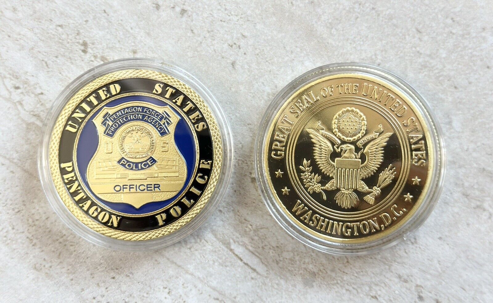 United States US Pentagon POLICE Division - PPD - Challenge Coin 40mm