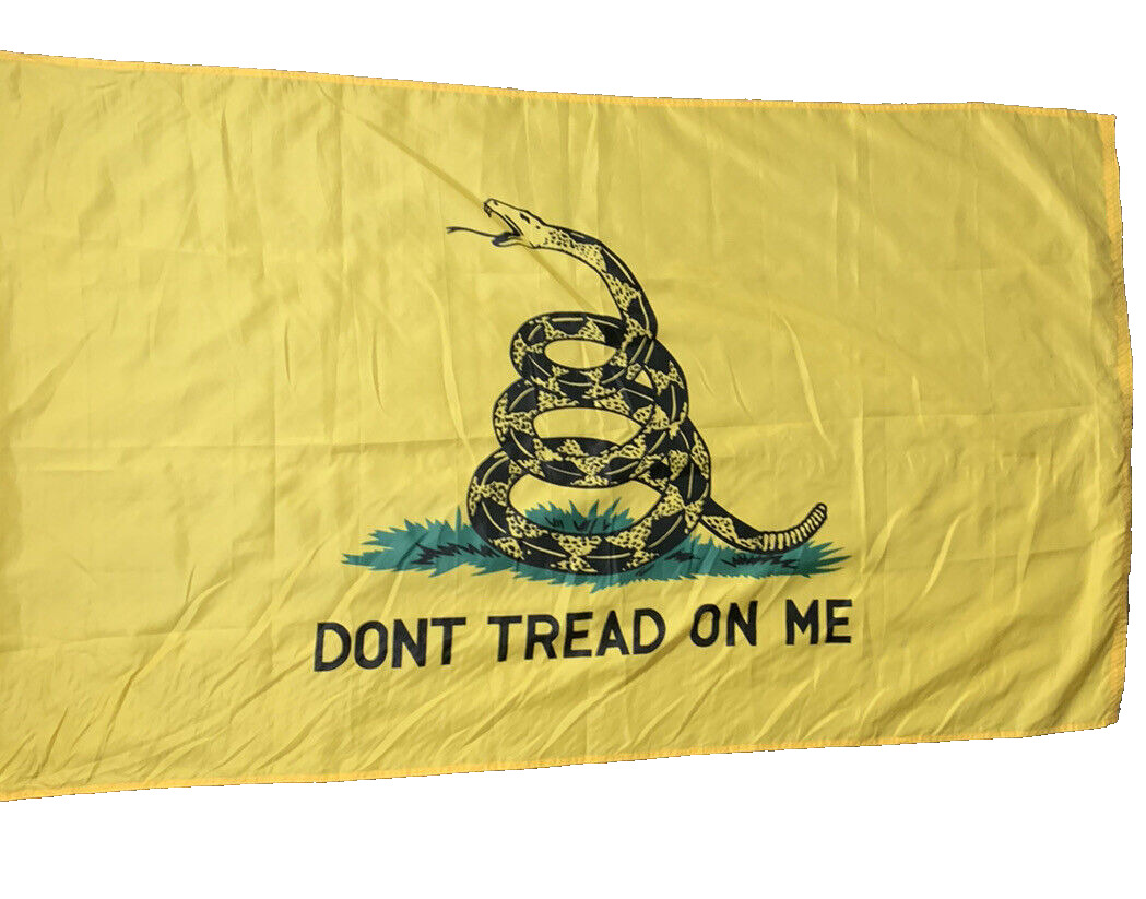Don\'t Tread on Me Tea Party 3x5 Snake Flag