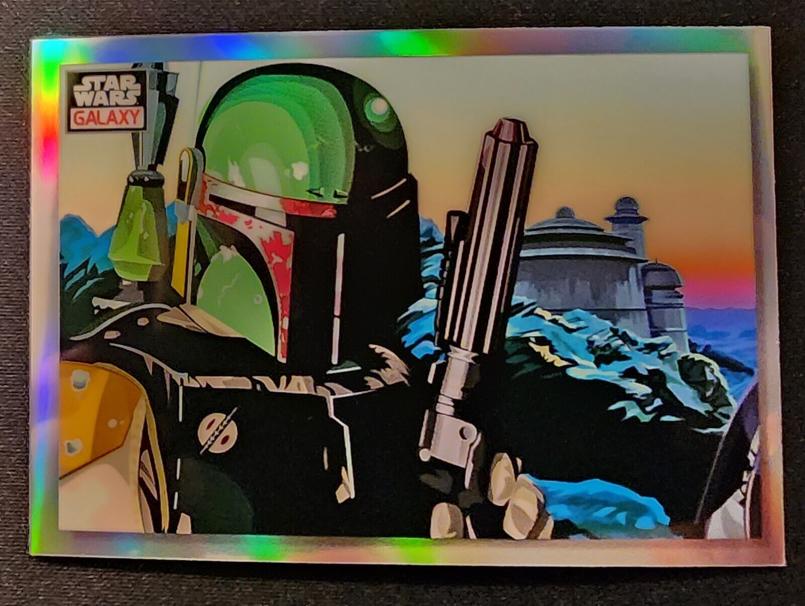 2023 Topps Chrome Star Wars Galaxy A Squad Of Bounty Hunters Refractor #58