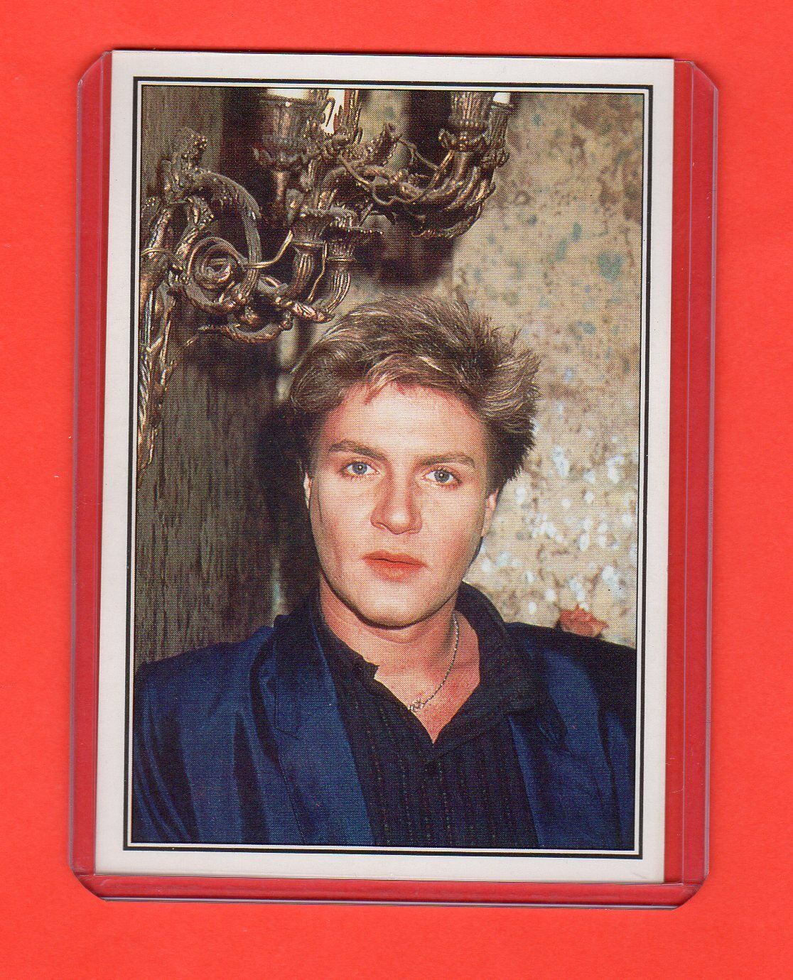 Simon Le Bon/Duran Duran 1985 Panini Smash Hits Card  Very Rare German Edition