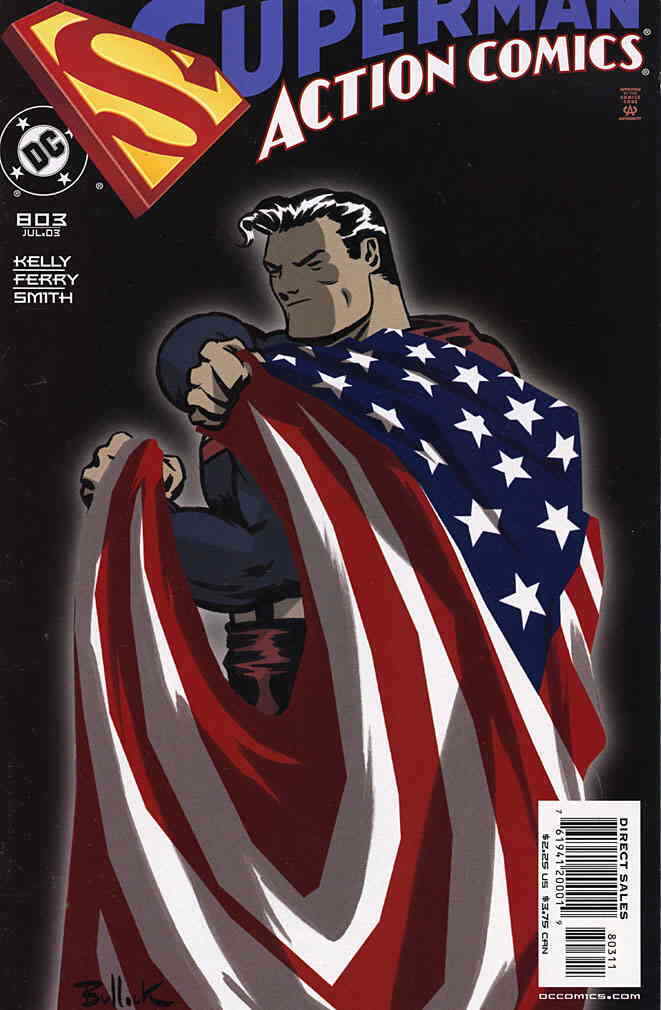 Action Comics #803 FN; DC | Superman Patriotic American Flag Cover - we combine
