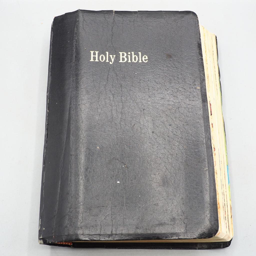 Vintage Nelson Holy Bible Red Letter Dictionary Concordance Revised Second 1972