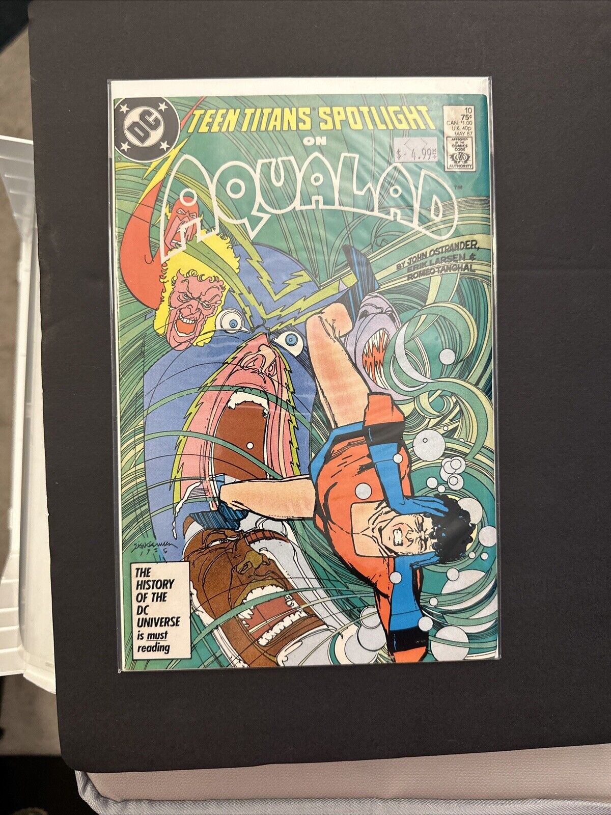 Teen Titans Spotlight #10 in Very Fine + condition. DC comics [u.