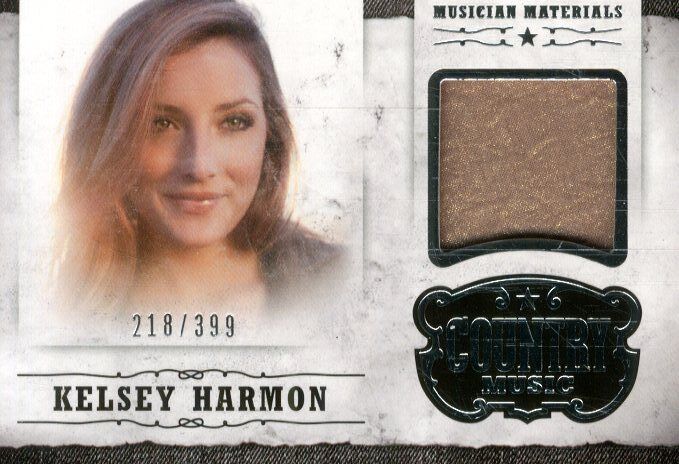 2015 Country Music Musician Materials Silver #19 Kelsey Harmon