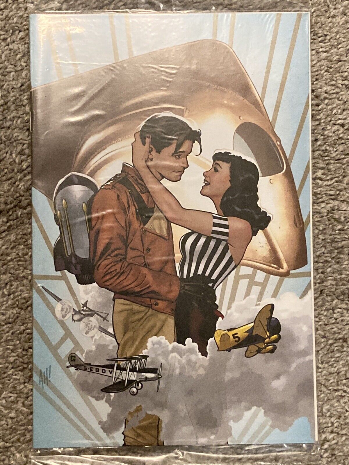 The Rocketeer #1 IDW Online Exclusive Variant Cover