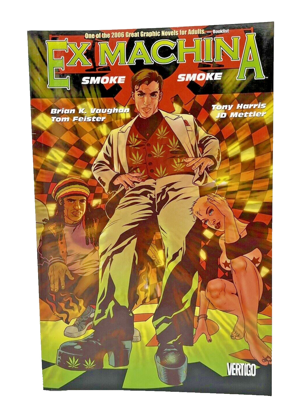 Ex Machina Vol 5 Smoke Smoke Vertigo DC Comics 2007 Brian Vaughan Tony Harris 