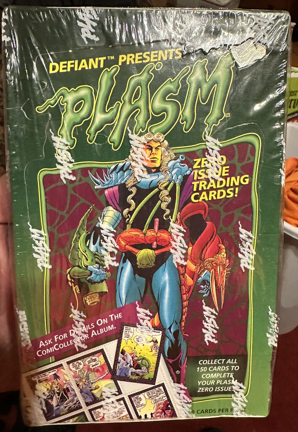 1993 Defiant Plasm Zero sealed hobby box 36 packs