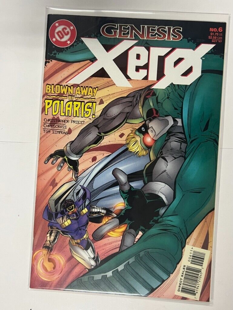 Genesis Xero #6 | DC Comics 1997 | Combined Ship B&B