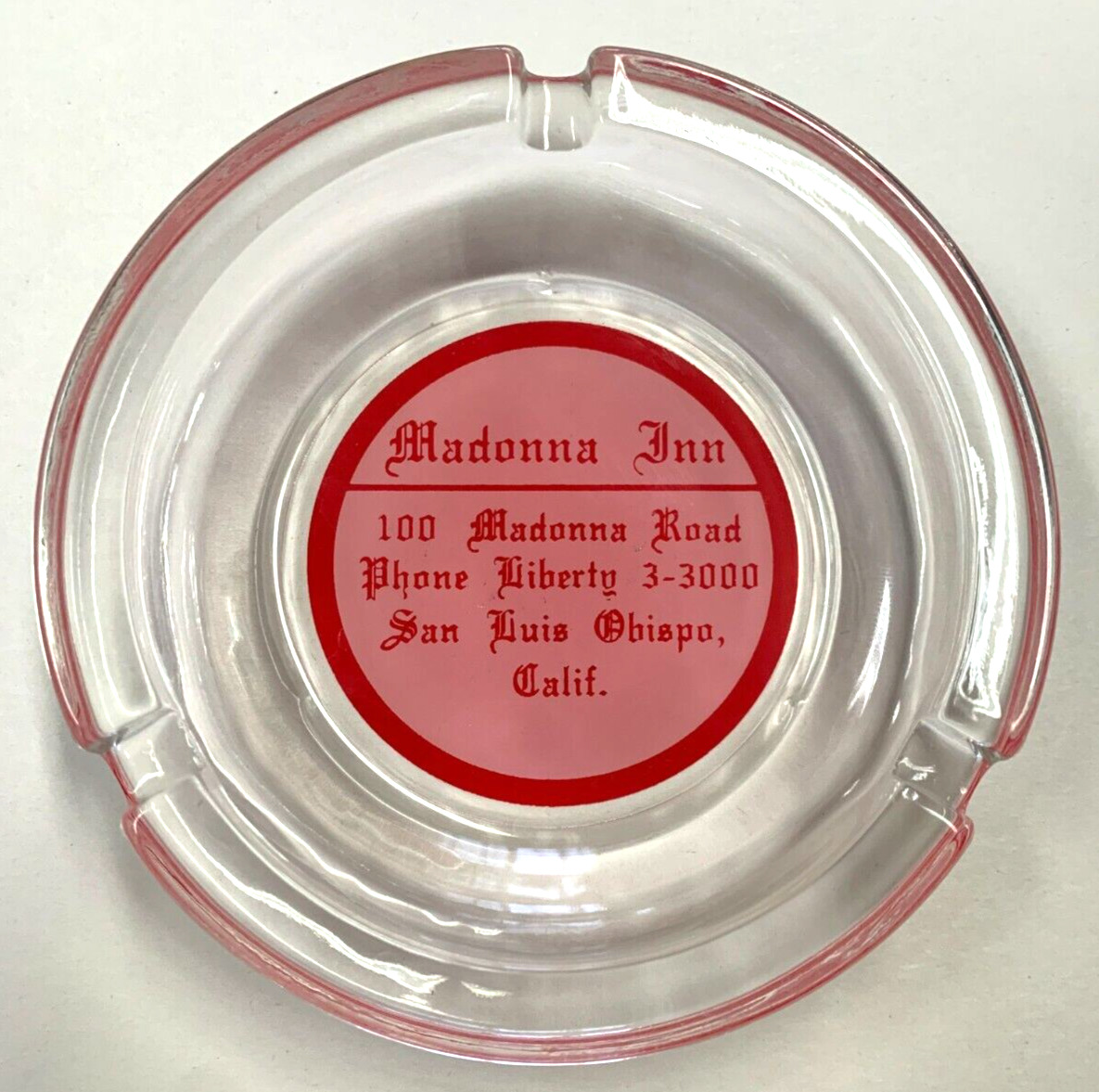 Vintage MADONNA INN San Luis Obispo Calif  ashtray EXCELLENT CONDITION
