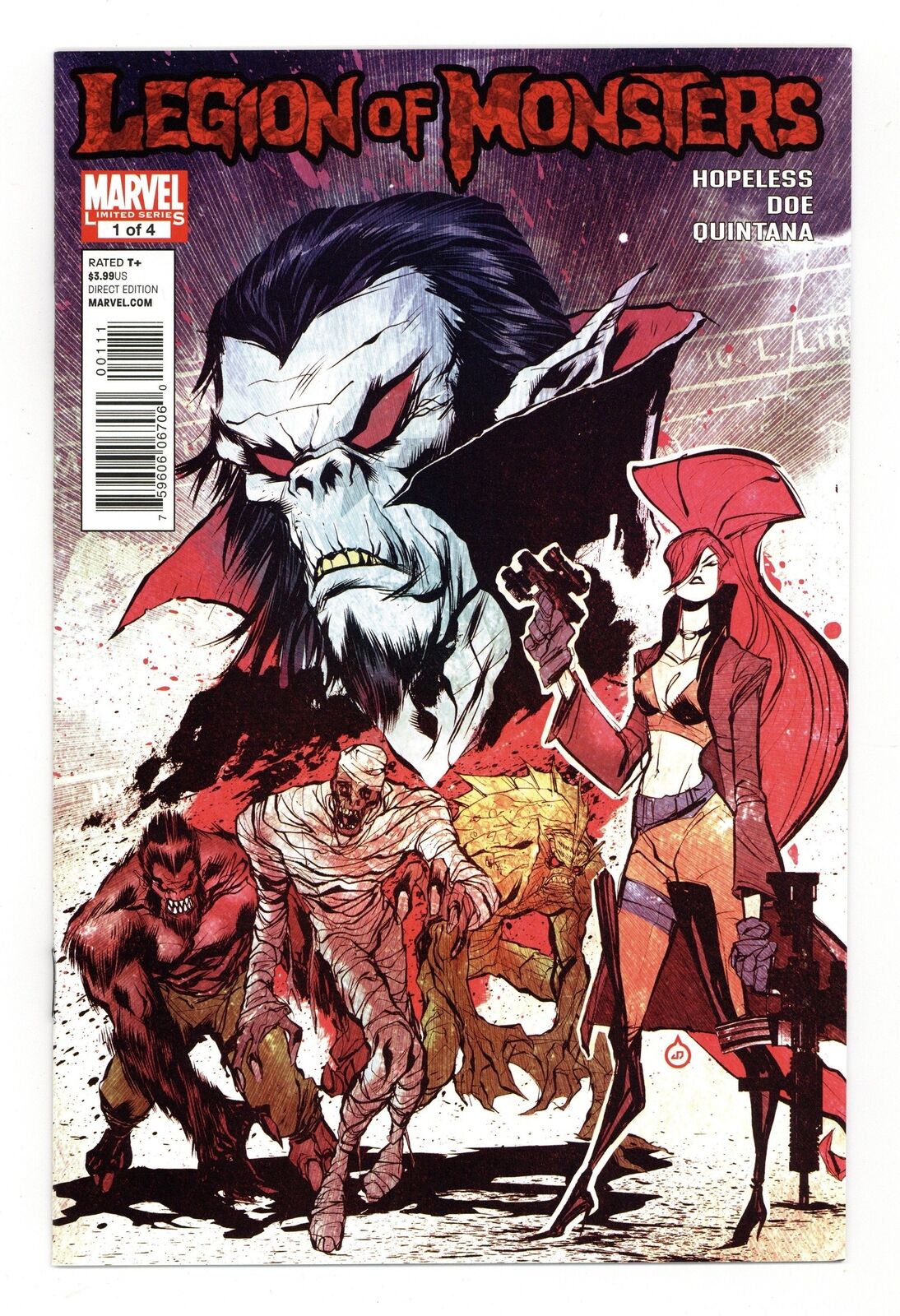 Legion of Monsters #1 VF/NM 9.0 2011