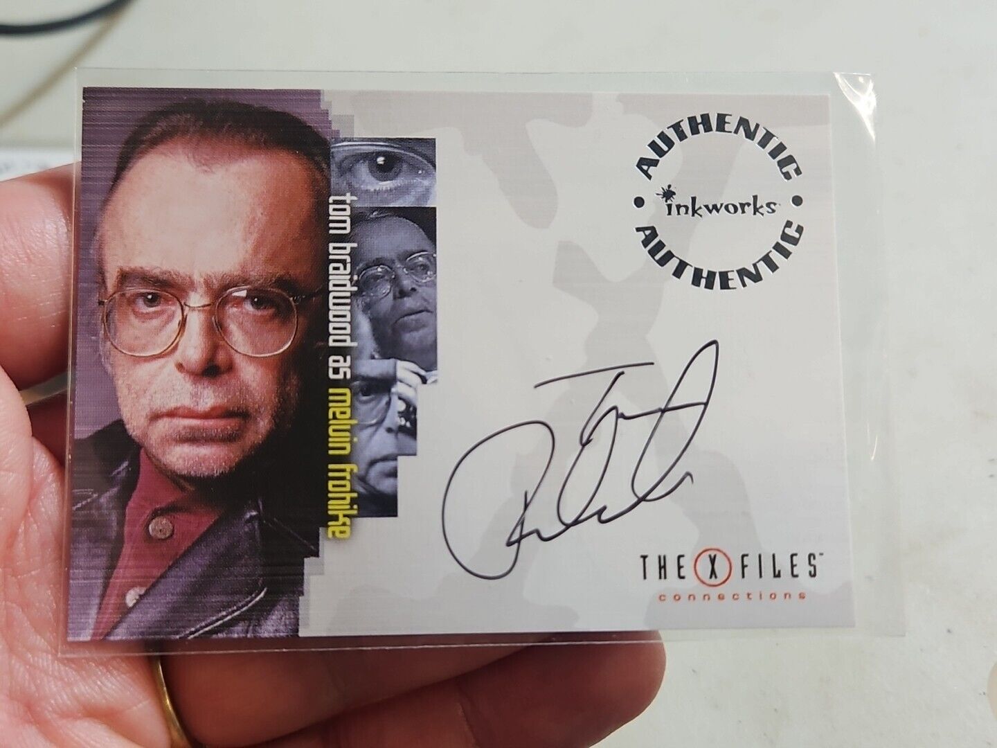 2005 Inkworks The X-Files: Connections Tom Braidwood Autograph Card A-7