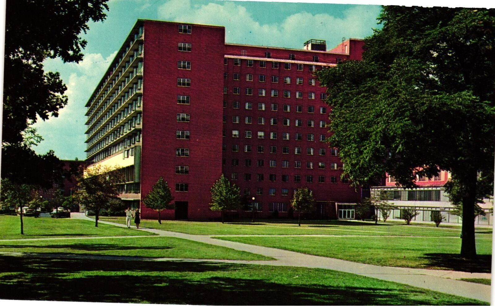 Vintage Postcard- University Hospital, Ohio State University Health Center