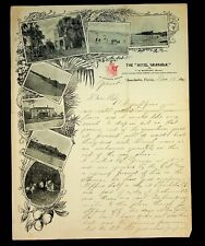 Christmas Season 1895 Eau Gallie Florida Hotel Granada  Letter Head picture
