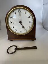 A SMALL QUALITY  ANTIQUE GERMAN DUFA MANTEL CLOCK picture