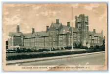 1934 Columbia High School South Orange And Maplewood New Jersey NJ Postcard picture