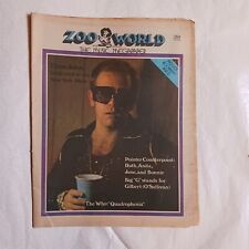 COLLECTIBLE VINTAGE ZOO WORLD MAGAZINE DEC 6TH 1973 ELTON JOHN ON COVER picture