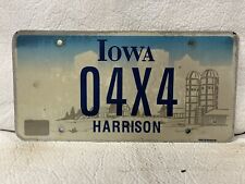 2007 Iowa Vanity License Plate ~ 04X4 picture