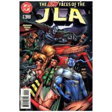 JLA #5 in Near Mint + condition. DC comics [w@ picture