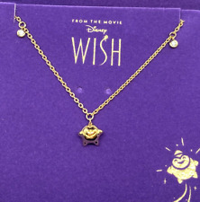 Disney X RockLove WISH Star Necklace Gold Tone picture