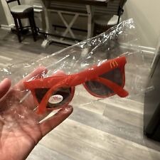 Genuine McDonald's Promo Sunglasses Red Fast Food Advertising real RARE picture