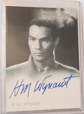 2002 Twilight Zone Series 3 Shadows & Substance H M Wynant A52 autograph card picture