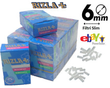 Rizla Slim Filtri 6mm Tips Rolling 20 Packs 150 Filters 3000 picture