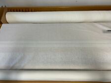 White Linen Cotton Fabric by the Yard 55/45,  8 oz. 58