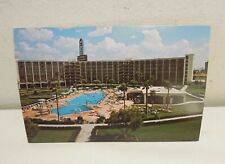 Frontier Hotel Las Vegas chrome postcard pool view 1 picture