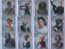 2022 Topps NOW Star Wars The Galaxy’s Most Powerful Women - Set of 12  picture