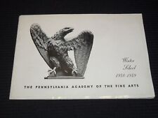 1948-1949 PENNSYLVANIA OF FINE ARTS WINTER SCHOOL BOOK - J 7984 picture