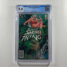 DC Comics Saga of the Swamp Thing #25 News Stand CGC 9.4 (1st Cameo Constantine) picture