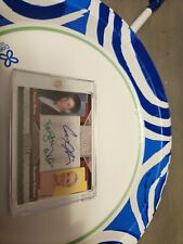 Panini Americana Corey Haim Brigitte Nielsen dual autograph card picture
