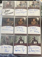 Game of Thrones Autograph Cards Selection Lannister Stark Targaryen Greyjoy picture