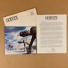 Cinefex # 2 August 1980 - w/ Original Mailer & Letter ~ Empire Strikes Back picture