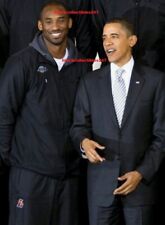 Kobe Bryant Photo 5x7 President Barack Obama Political Basketball Memorabilia picture