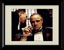 16x20 Framed Marlon Brando Autograph Promo Print - The Godfather picture