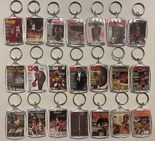 Michael Jordan Acrylic Key Chain You Pick Magazine ** 21 Different Covers ** picture