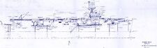HMS Puncher D79 USS Willapa CVE-53 1940's Blueprint Plan Drawings Archive WW2 picture