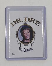 Dr. Dre Limited Edition Artist Signed “The Chronic” Trading Card 2/10 picture