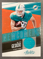 2018 MIKE GESICKI ABSOLUTE SANDWICHES NEWCOMERS ROOKIE JERSEY picture
