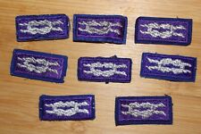 Silver Purple Knot Boy Scouts of America BSA Patch picture