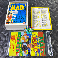 MAD MAGAZINE COVER ART 1ST SERIES 1 COMPLETE TRADING CARDS SET/55 +WRAPPER 1992 picture